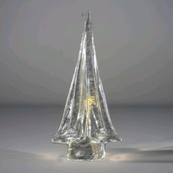 MCM Other - Vintage Christmas Trees Clear Glass w/Gold Dust Inside  Beautiful Look